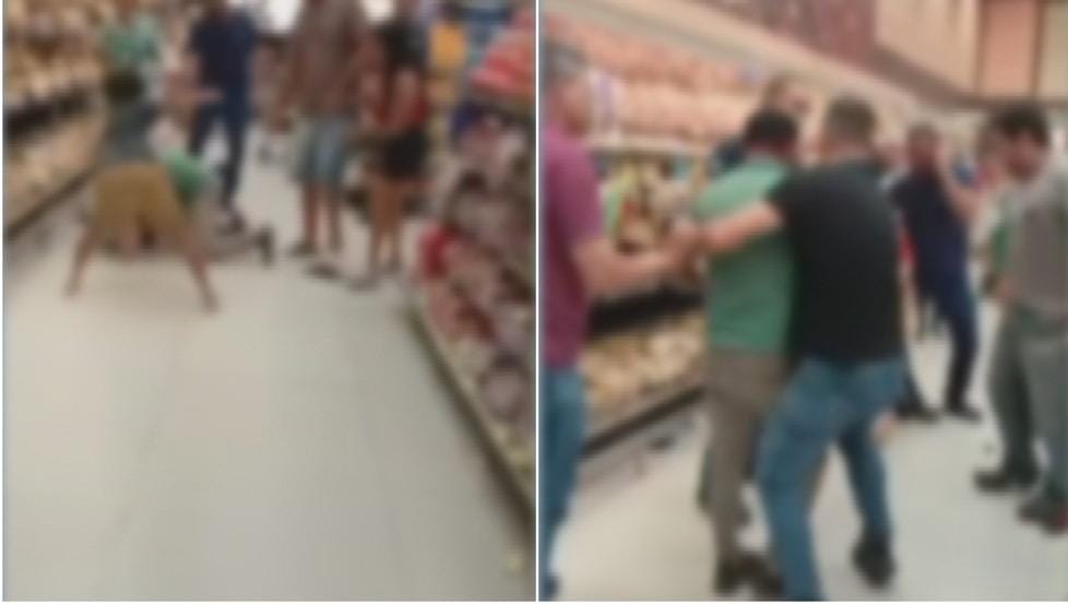 NO SUPERMERCADO: ​Empresário é agredido por adolescentes após suposto beijo forçado 