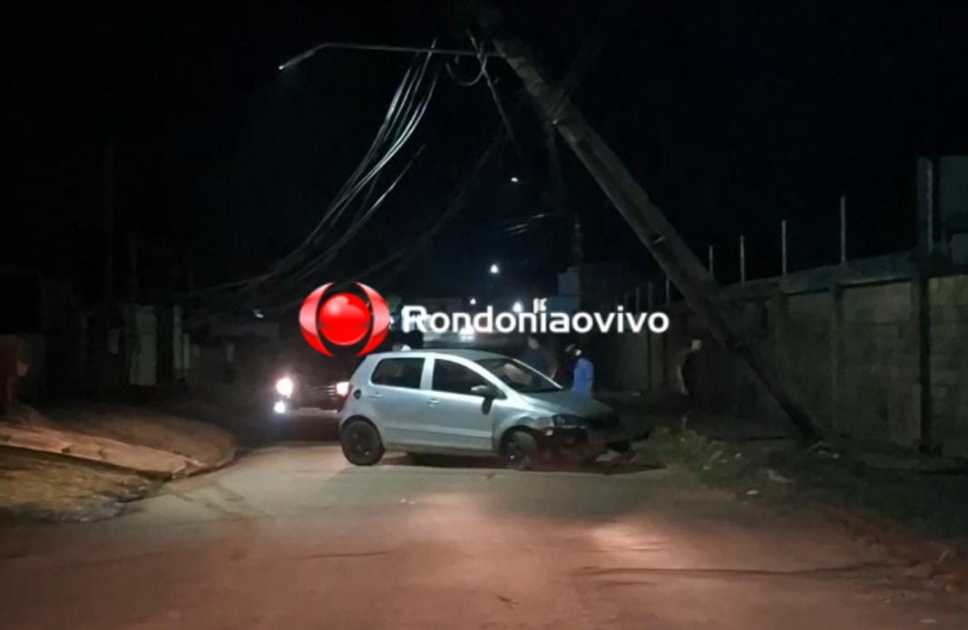 VÍDEO: Fox desgovernado atinge em cheio poste na zona Leste
