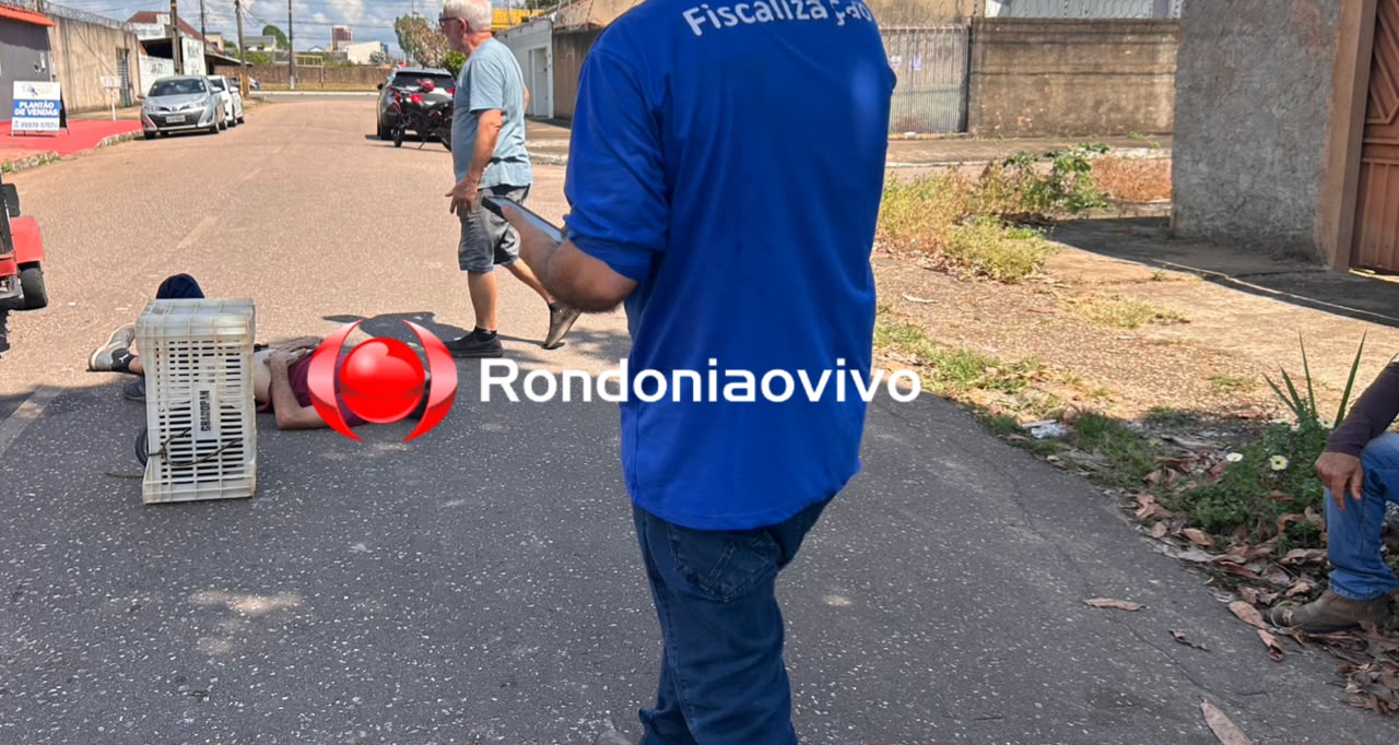 URGENTE: Colisão entre motos deixa dois feridos próximo ao Skate Parque