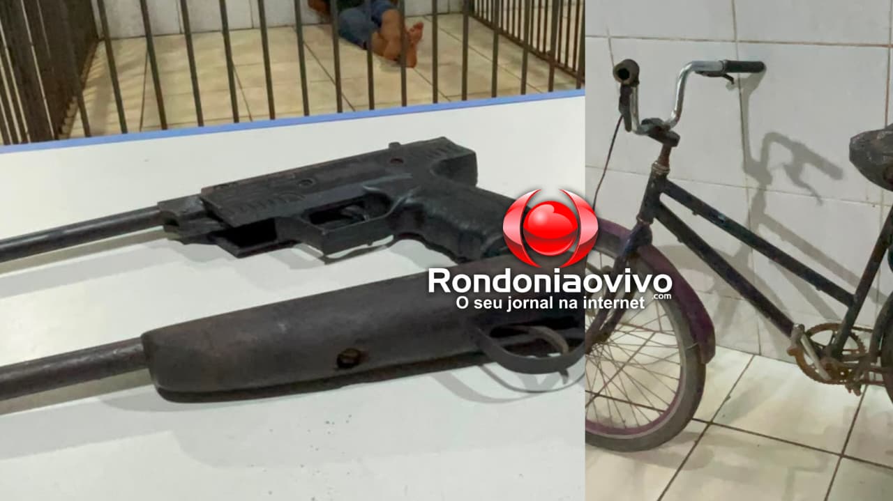 BR-364: Adolescente é detido com duas armas após assalto em passarela