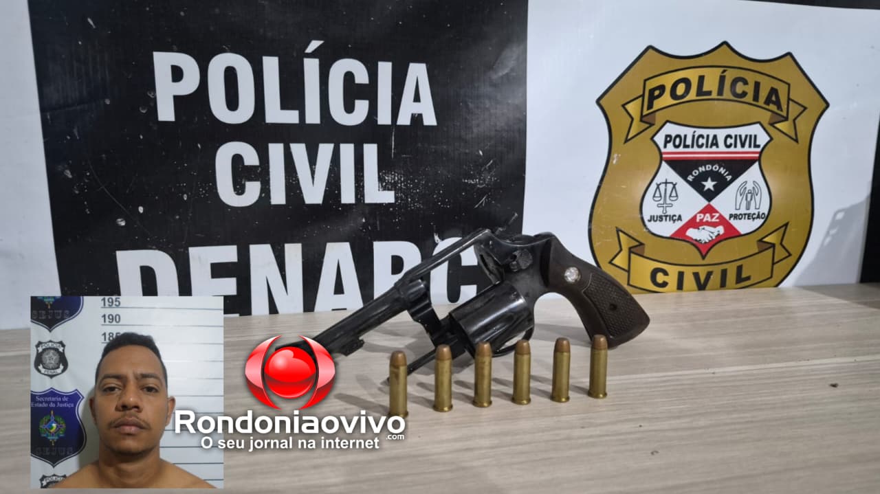 NO SÃO SEBASTIÃO: Denarc prende apenado com arma de fogo durante operação