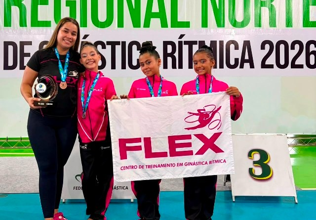 NOVA COMPETIÇÃO: Trio de Ginástica Rítmica de Vilhena conquista vaga no Nacional e busca apoio