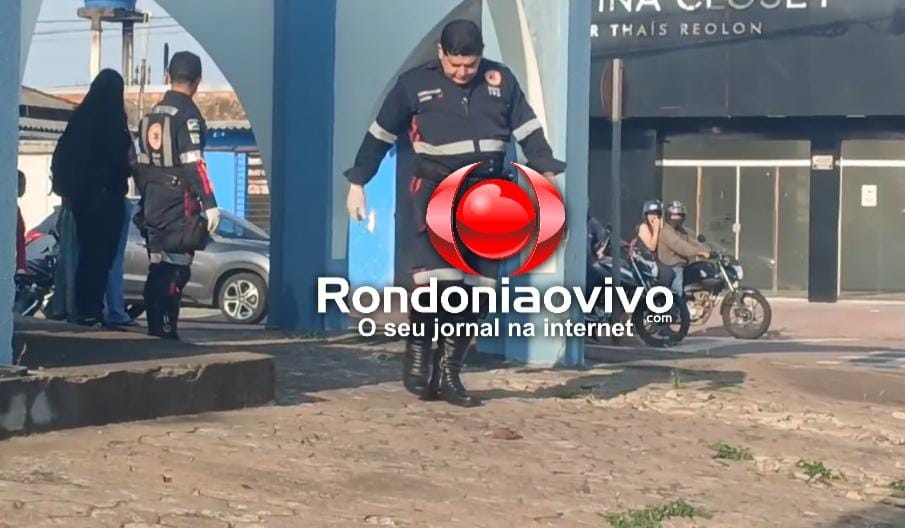 VÍDEO: Acidente entre carro e moto deixa dois feridos na Carlos Gomes