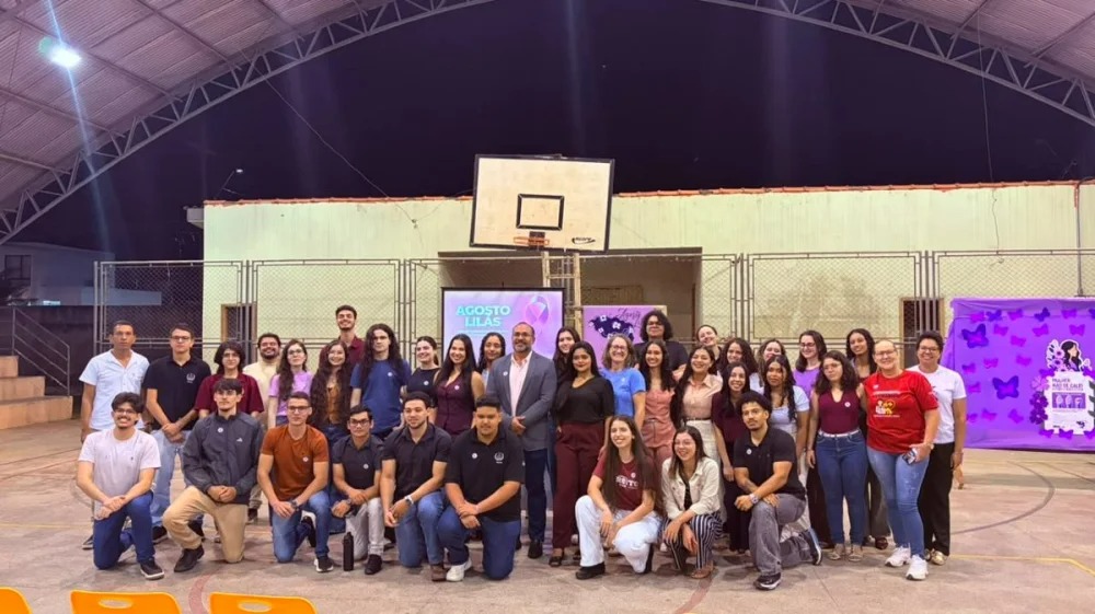 VILHENA: MP leva debate sobre violência doméstica a cerca de 200 estudantes em escola