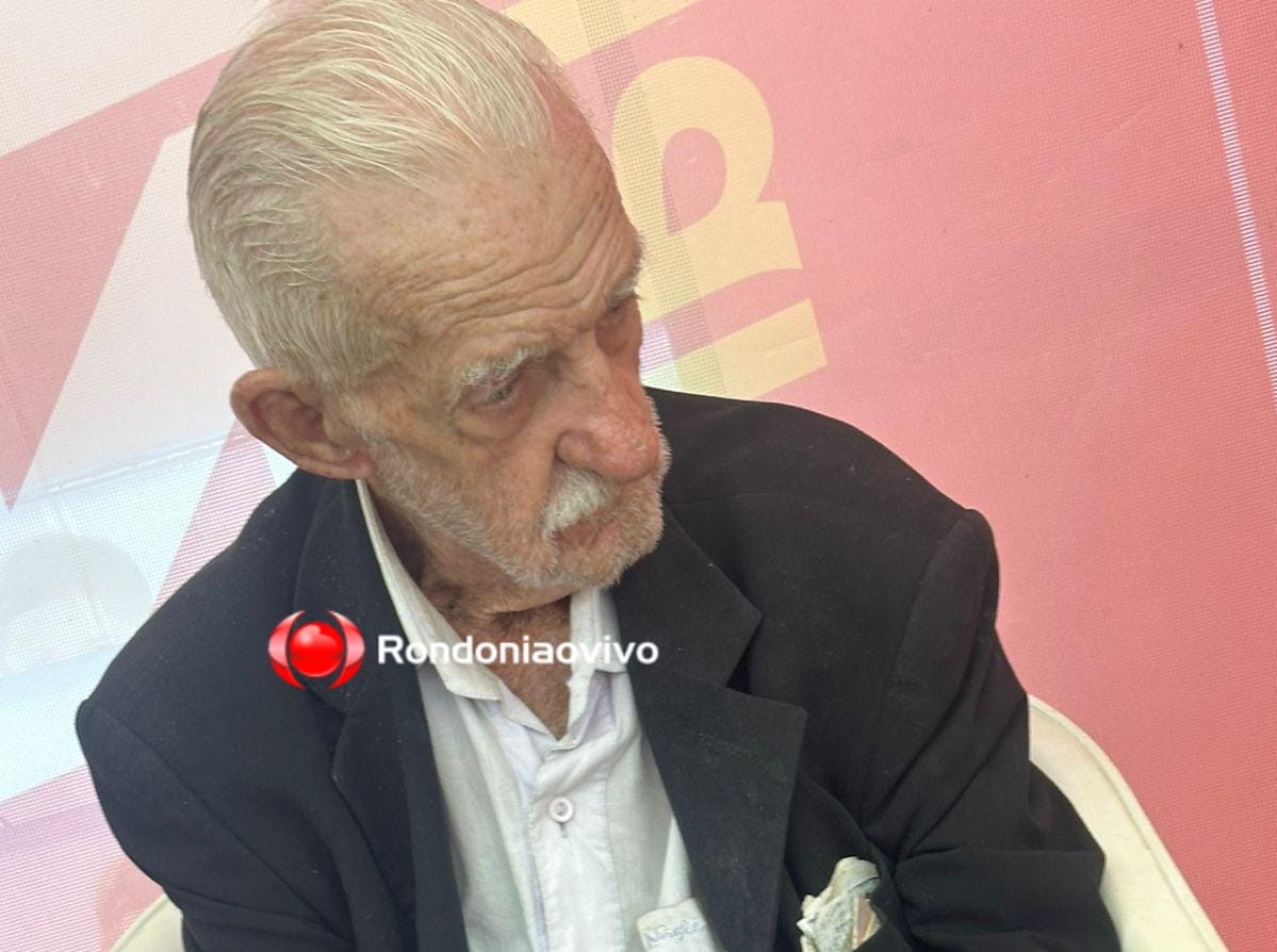 AJUDE: Idoso desorientado é encontrado próximo da rodoviária