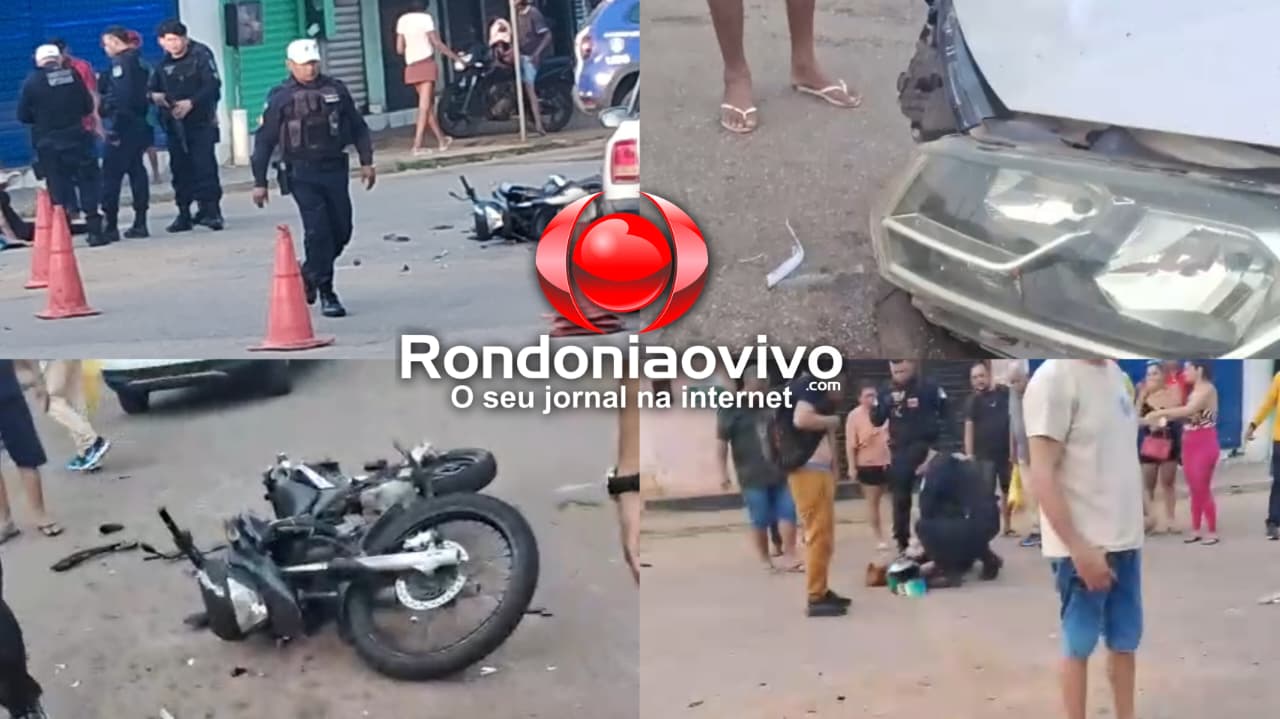 URGENTE: Mulher é vítima de grave acidente no Cai N'Água