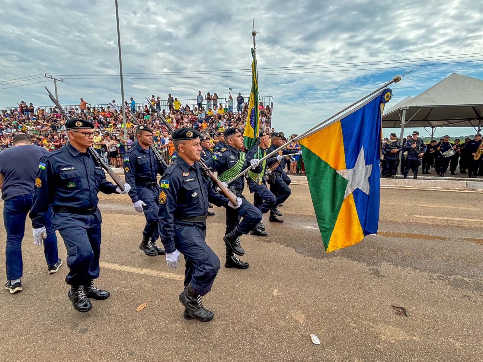 NA ZONA LESTE: 5º BPM reúne 800 alunos para desfile cívico nesta sexta-feira em Porto Velho