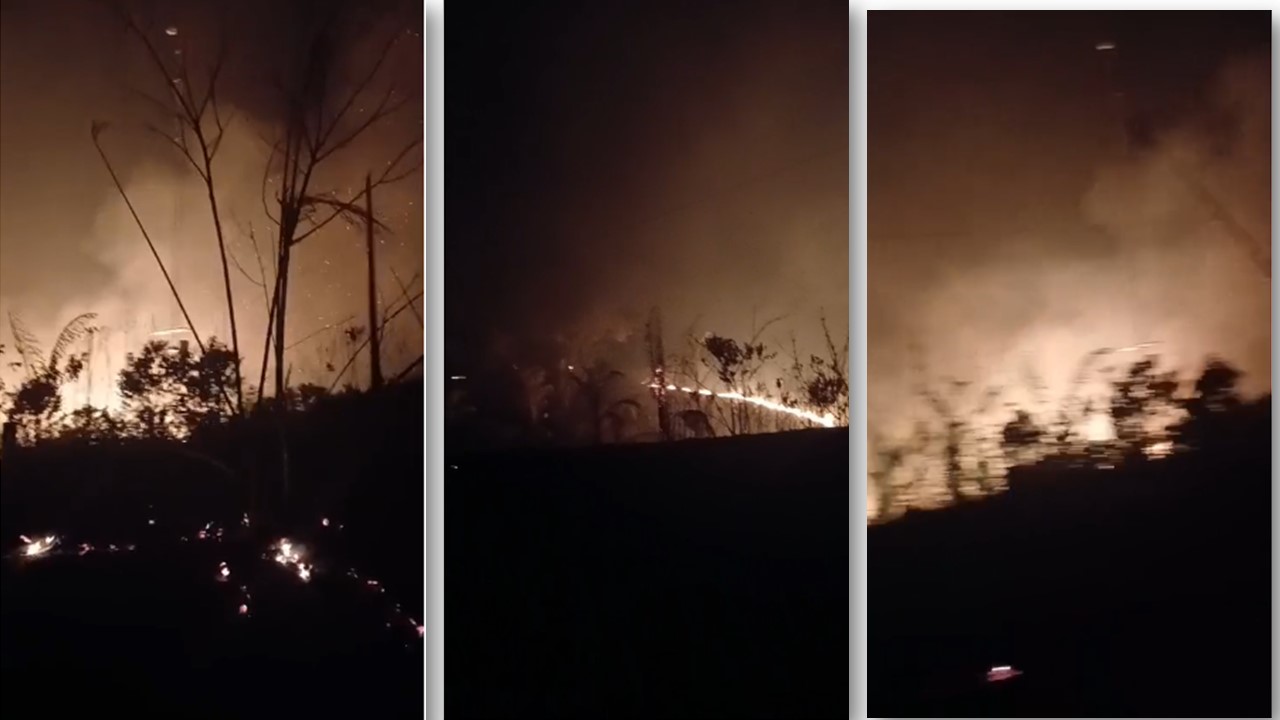 VASTA DESTRUIÇÃO: Incêndio ameaça Aldeia Tupi e destrói roças do povo Arara em Ji-Paraná