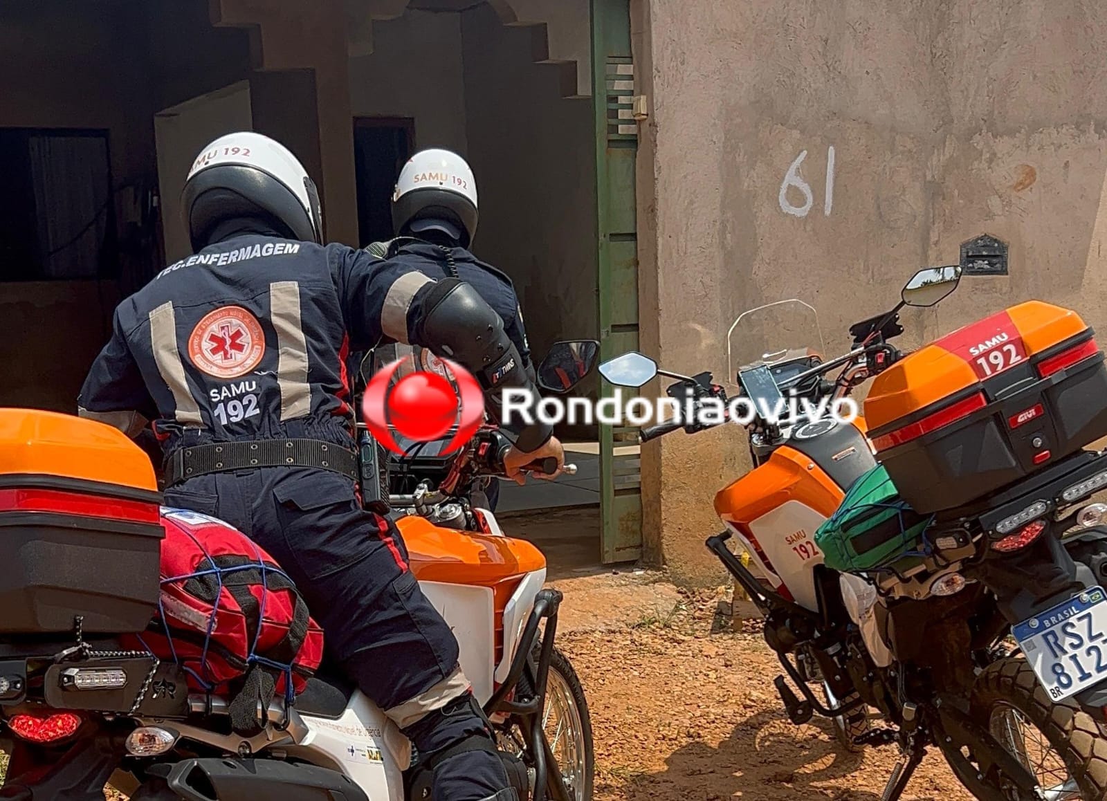 URGENTE: Motolância do Samu é acionada após haitiano sofrer queda enquanto trabalhava