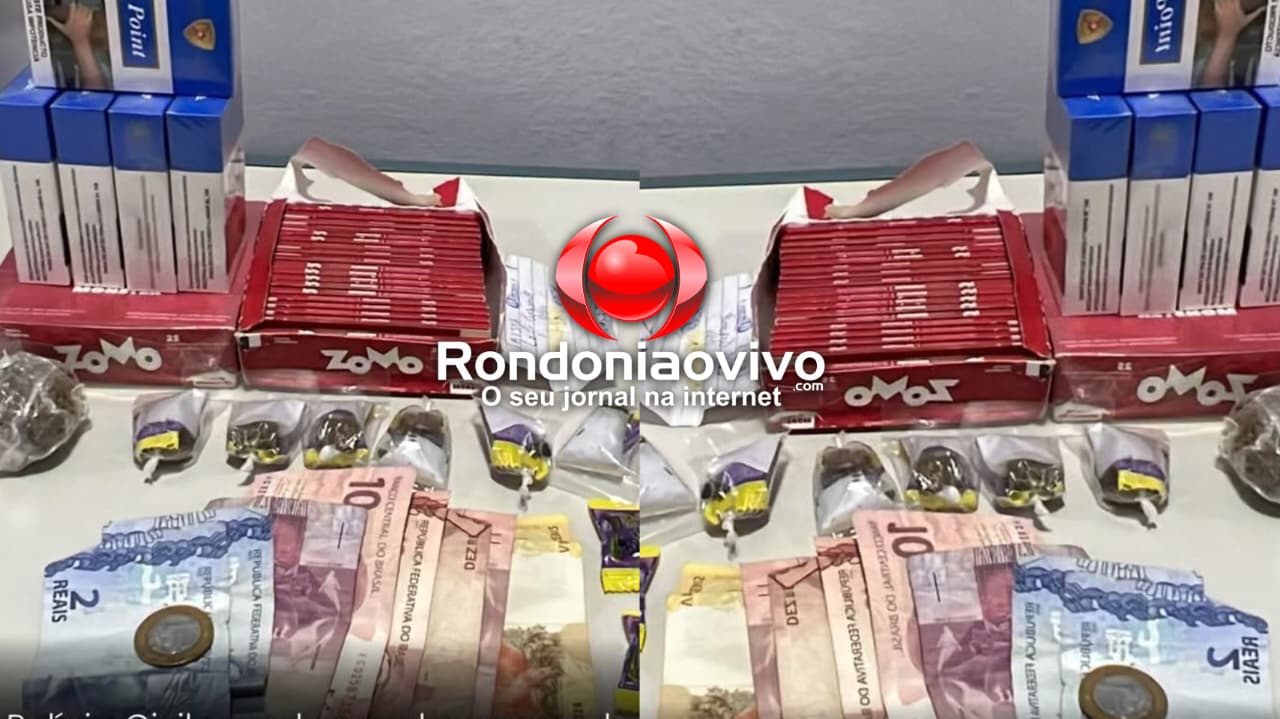 OPERAÇÃO GUAJARÁ: Casal membro de facção é preso com drogas e cigarros contrabandeados