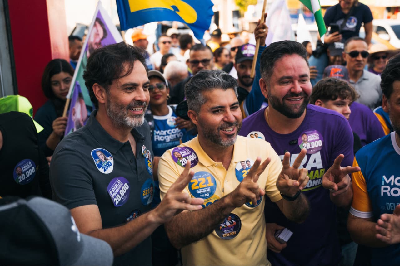 ELEIÇÕES 2026: Marcos Rogério intensifica agenda de caminhadas e amplia presença nos municípios
