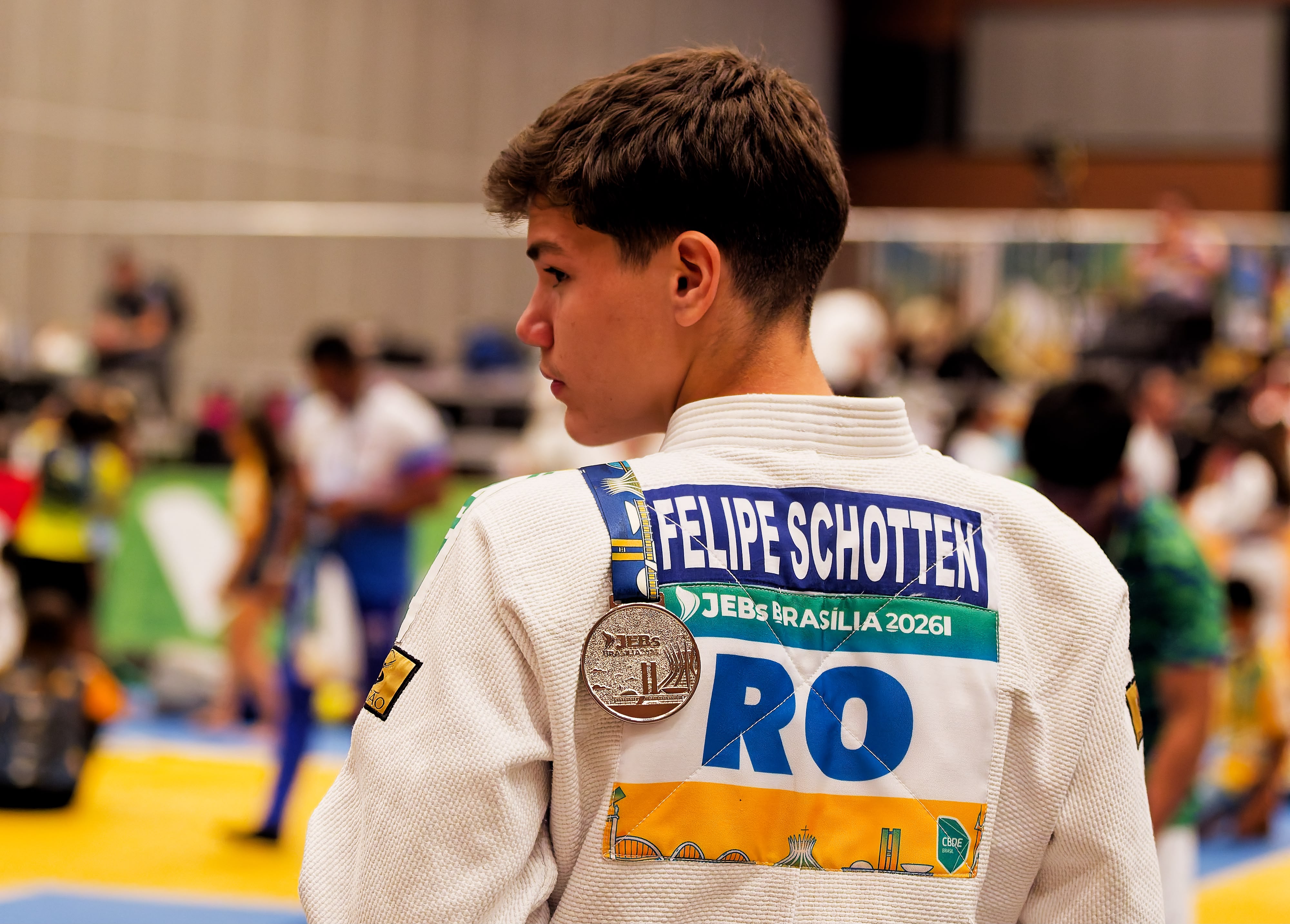 JEBS: Judoca de RO conquista prata e faz história aos 14 anos
