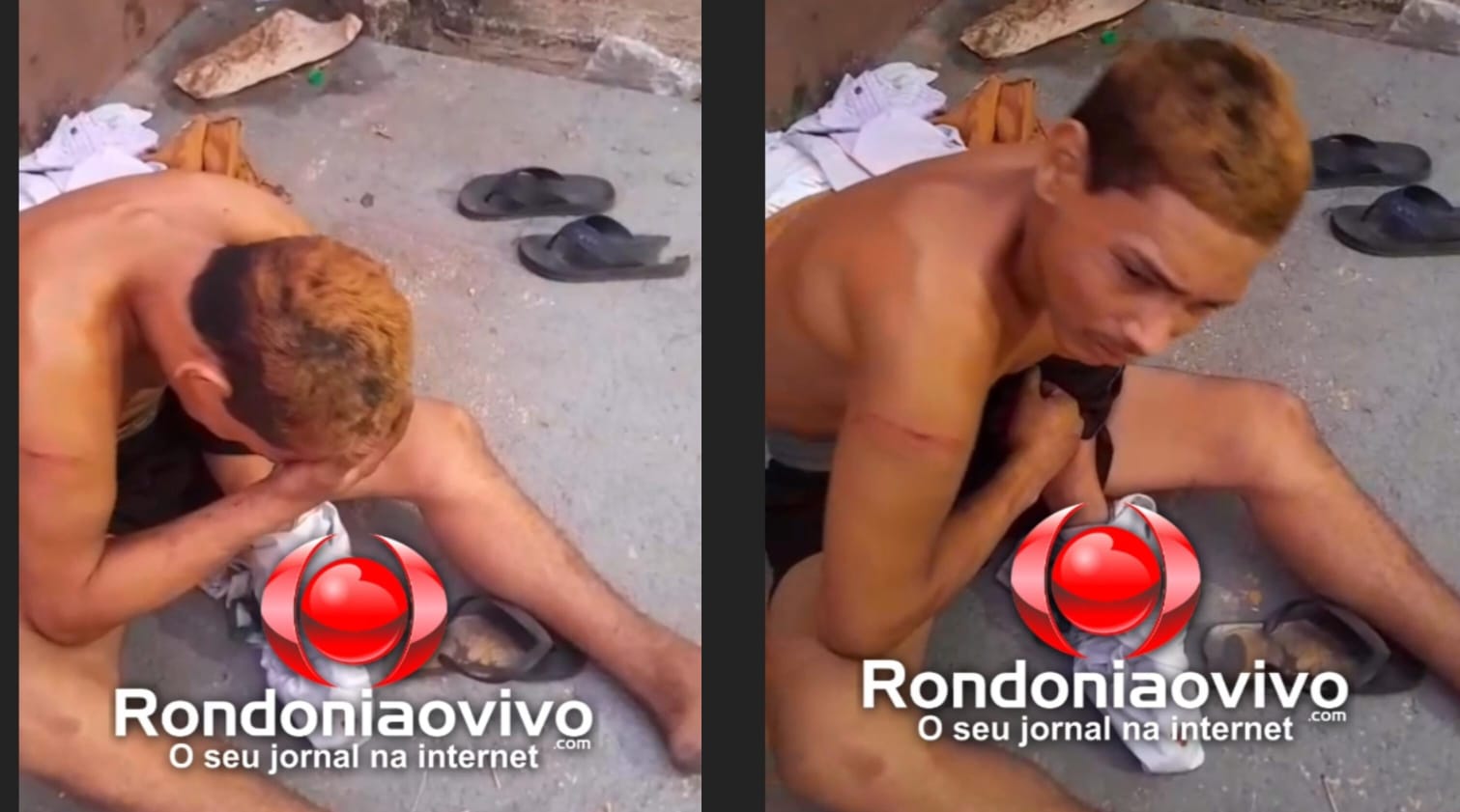 VÍDEO: 'Há uma lista de seis acusados de furtos para ser mortos, diz jovem ferido