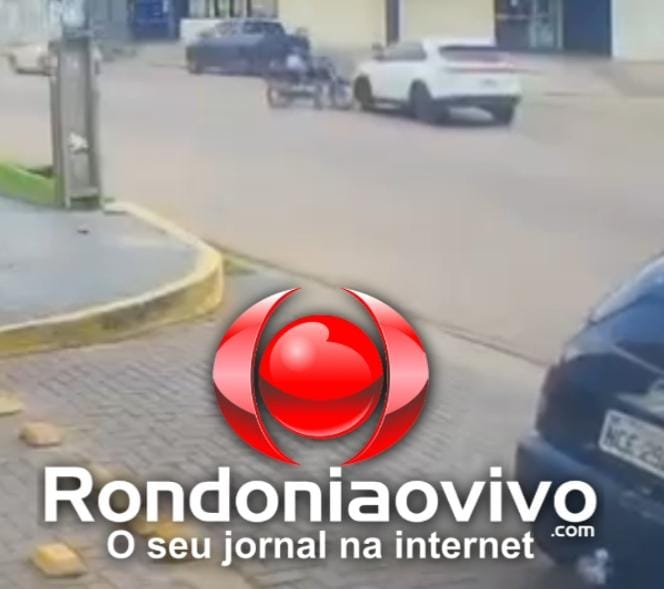 NA RIO MADEIRA: Vídeo mostra acidente que deixou motoqueiro de 17 anos ferido
