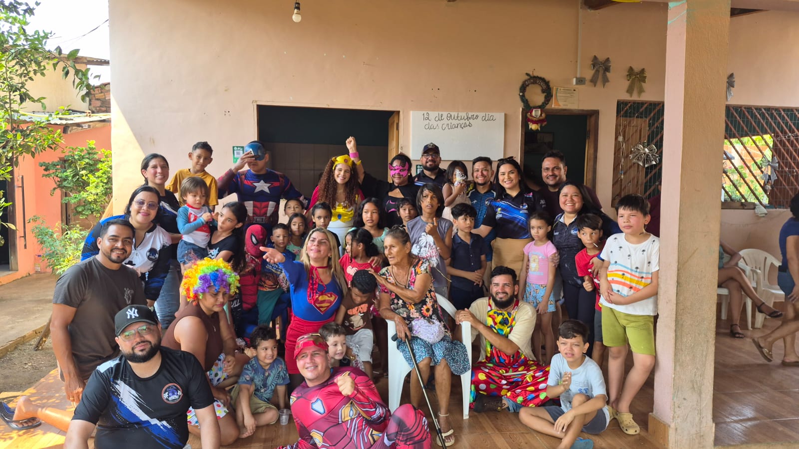 ACOLHIMENTO: Família da Rua Maringá celebra Dia das Crianças com ação comunitária em PVH
