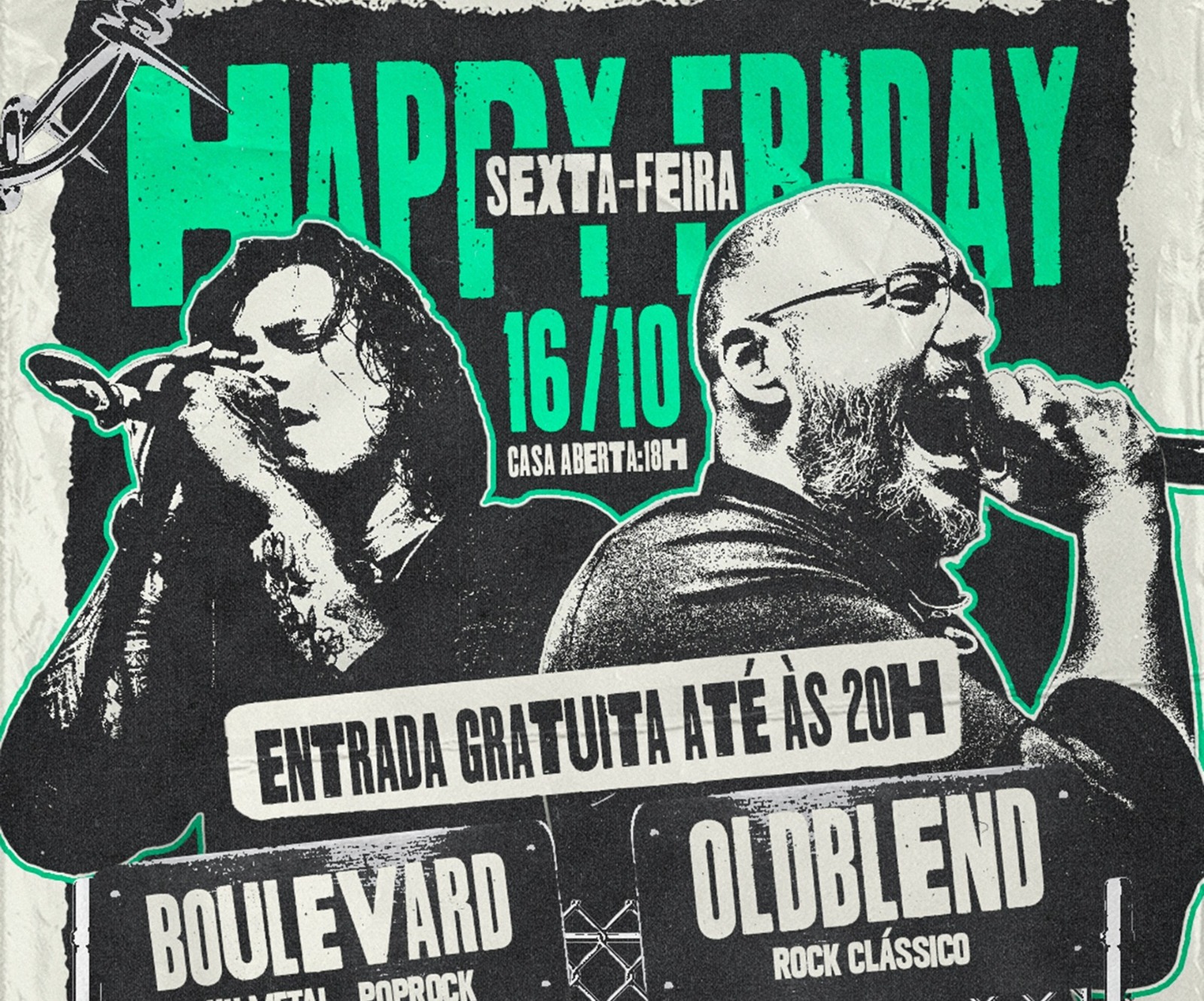 GREGO ORIGINAL: Happy Friday e Feijuka com Rock animam o fim de semana