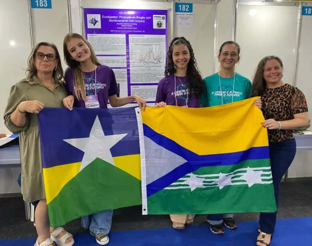 CIÊNCIA: Estudantes de Pimenta Bueno representam Rondônia em feira nacional