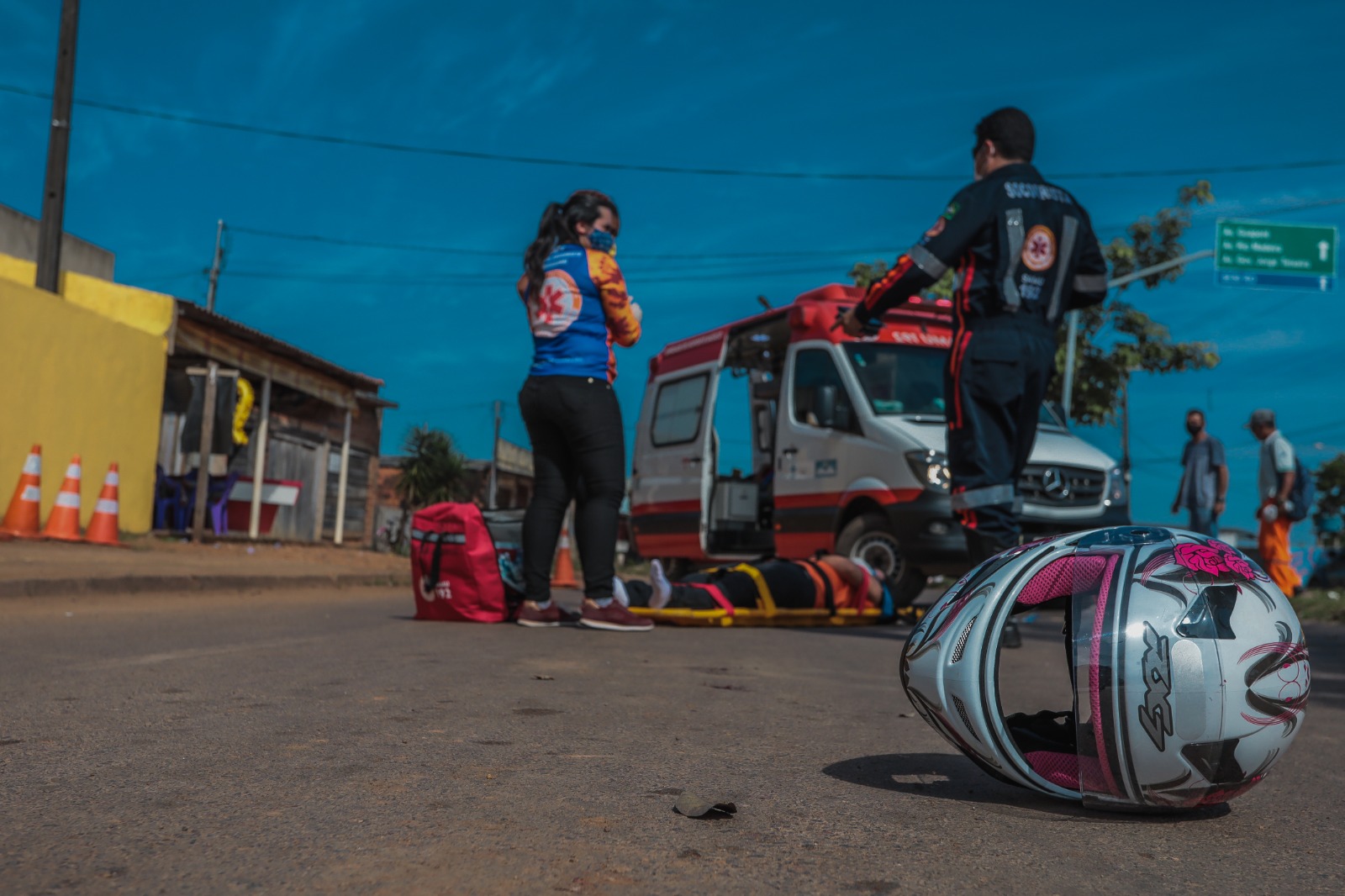 TRÂNSITO EM SETEMBRO:  Motocicletas representam 82% dos acidentes de trânsito atendidos pelo Samu
