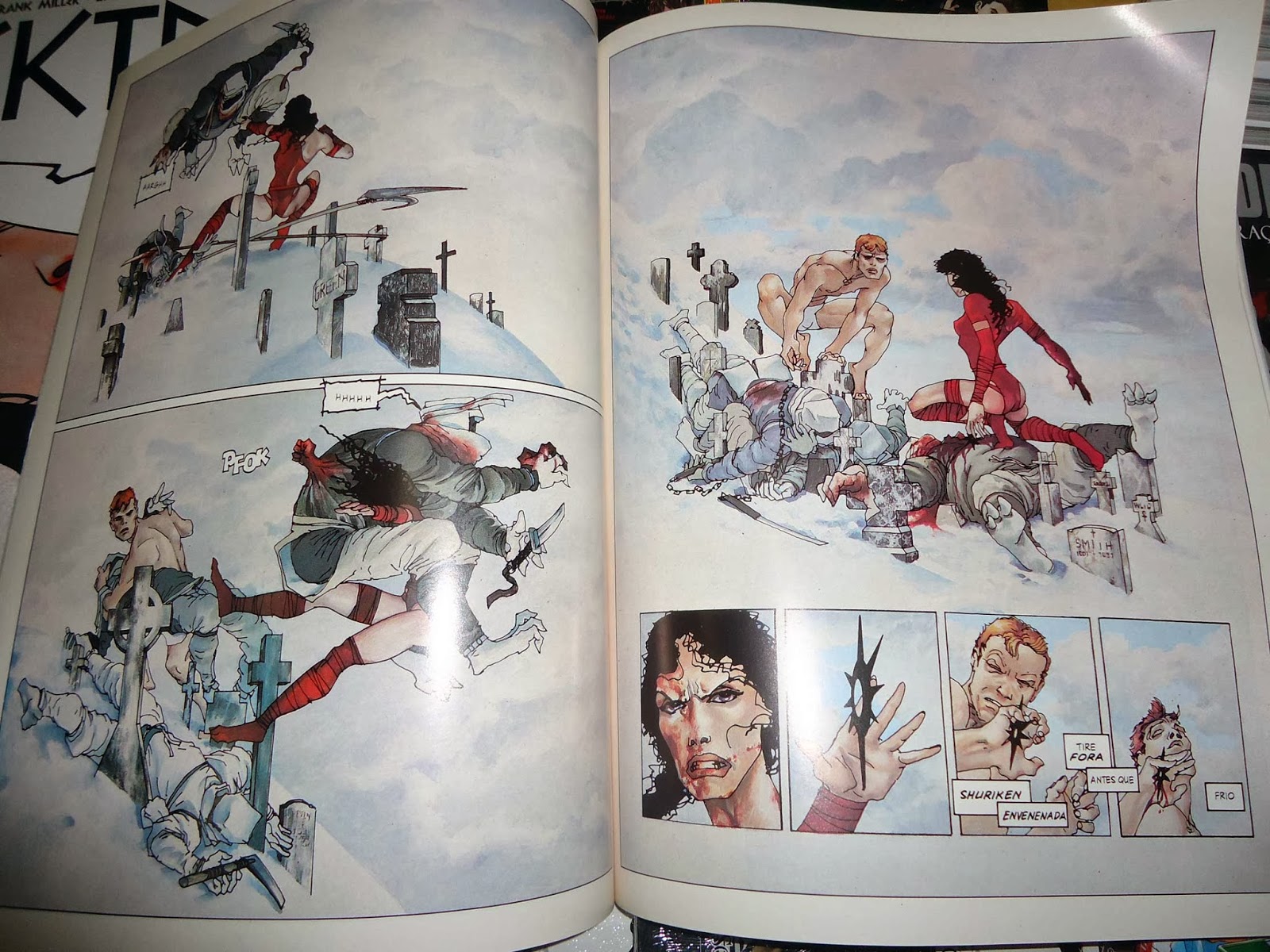 ELEKTRA VIVE: Classic HQ da Marvel é uma explosão de cores e violência - Por Marcos Souza