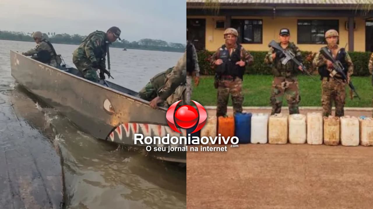 APÓS CONFRONTO: Marinha boliviana apreende carga de combustível no rio Mamoré