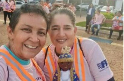 HOMENAGEM: Devotas de Vilhena se preparam para caminhada de 40 km a Nossa Senhora Aparecida 