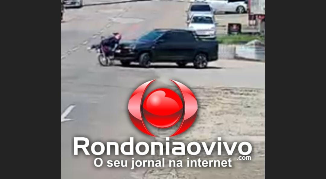 VÍDEO: Mulher sofre ferimentos após motorista invadir preferencial na Abunã