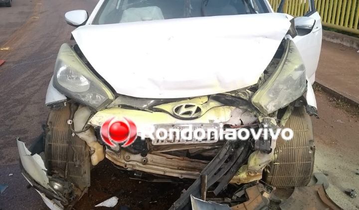 GRAVE: Violenta colisão frontal deixa três feridos na ponte do rio Madeira