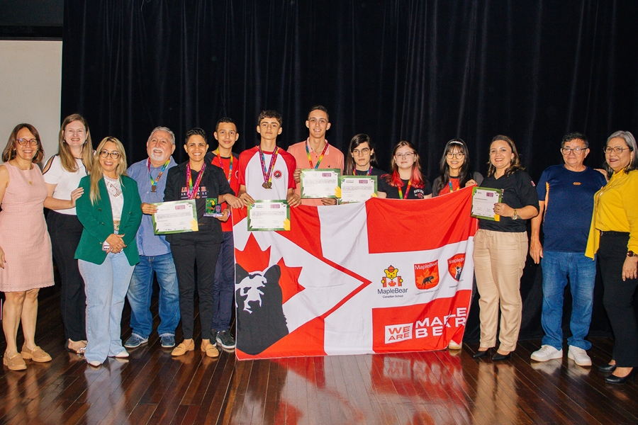 OLIMPÍADA DE MATEMÁTICA: Maple Bear Porto Velho é única escola privada a conquistar medalha de ouro