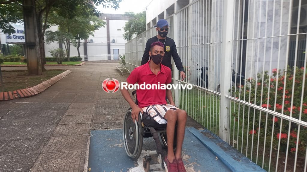 OPERAÇÃO DA HOMICÍDIOS: Cadeirante preso com arma no 'Orgulho' participou de morte a tiros na zona Sul