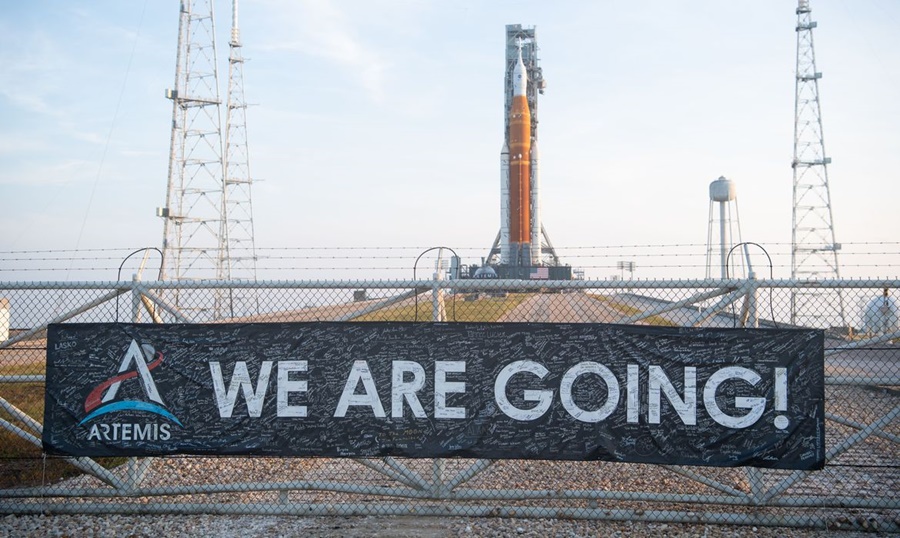 RETORNO: Nasa inicia contagem regressiva para volta à Lua com missão Artemis I