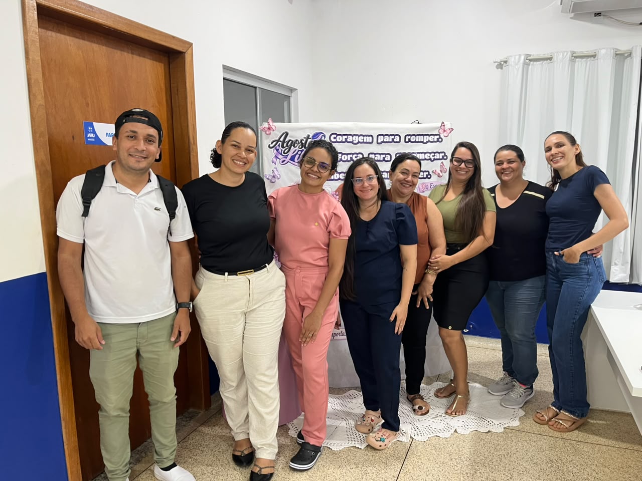 AGOSTO LILÁS: Pref. de Jaru promove palestra sobre combate à violência contra a mulher