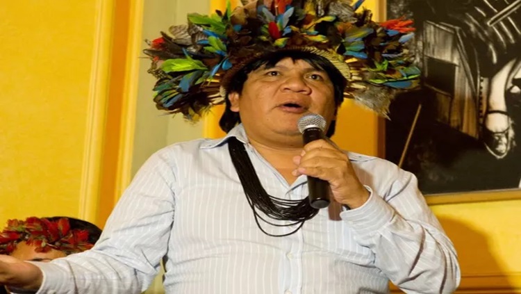 RECONHECIMENTO: Suruí apresenta na UFU plano de sua autoria agraciado com Prêmio Nobel Verde 2023