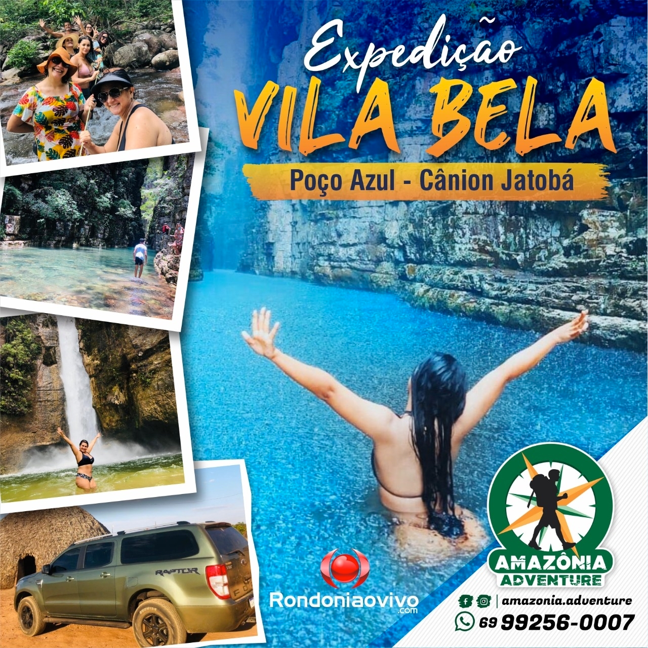 EM JANEIRO: Férias no Mato Grosso com a Amazônia Adventure