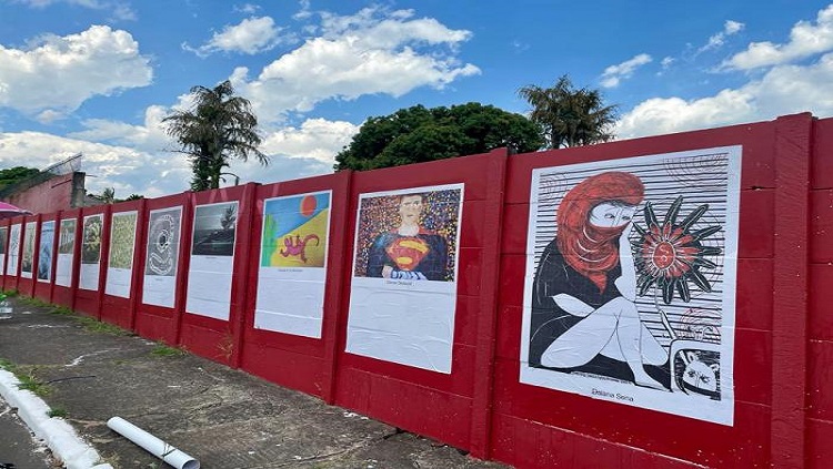 ARTE NO MURO: Angella Schilling, de Rondônia, participa da maior exposição a céu aberto do Brasil