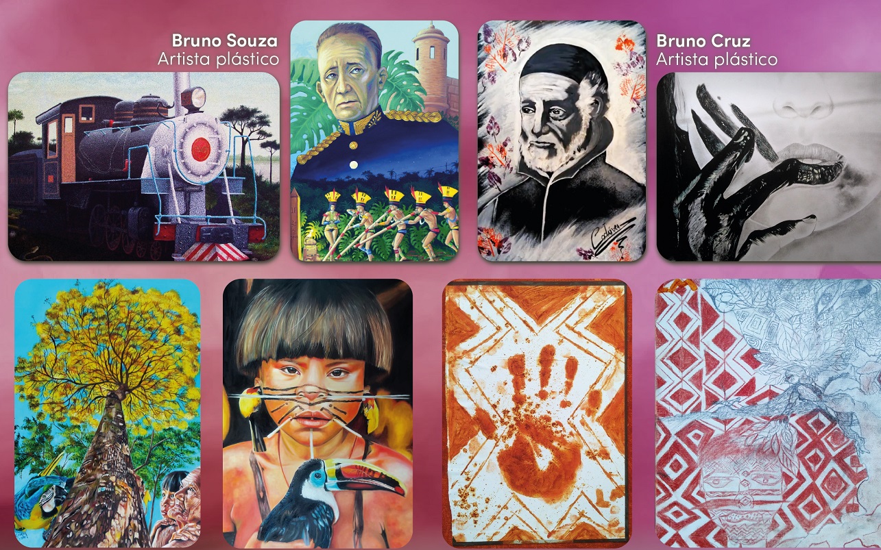 ARTES VISUAIS: Diálogos com artistas plásticos rondonienses acontecem neste sábado 