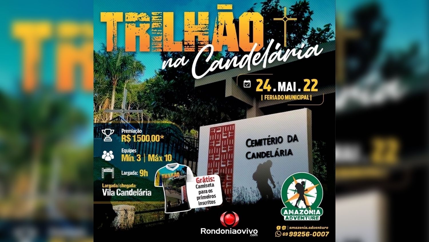 AVENTURA: Abertas as inscrições para o 1º Trilhão da Candelária – Trekking Cultura