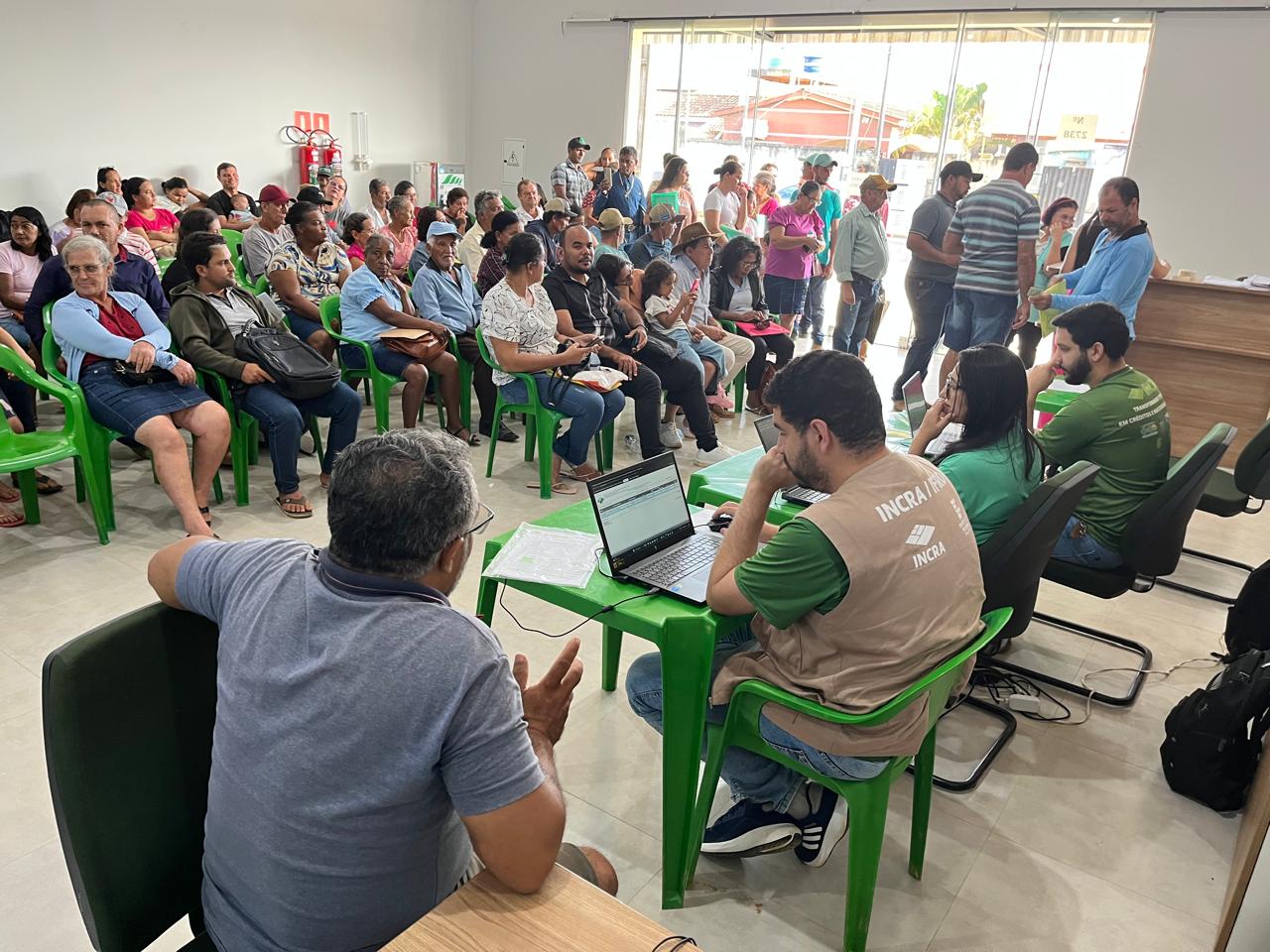 EM MACHADINHO D’OESTE: Mutirão do Incra atende 400 famílias e garante mais de R$10mi em créditos rurais