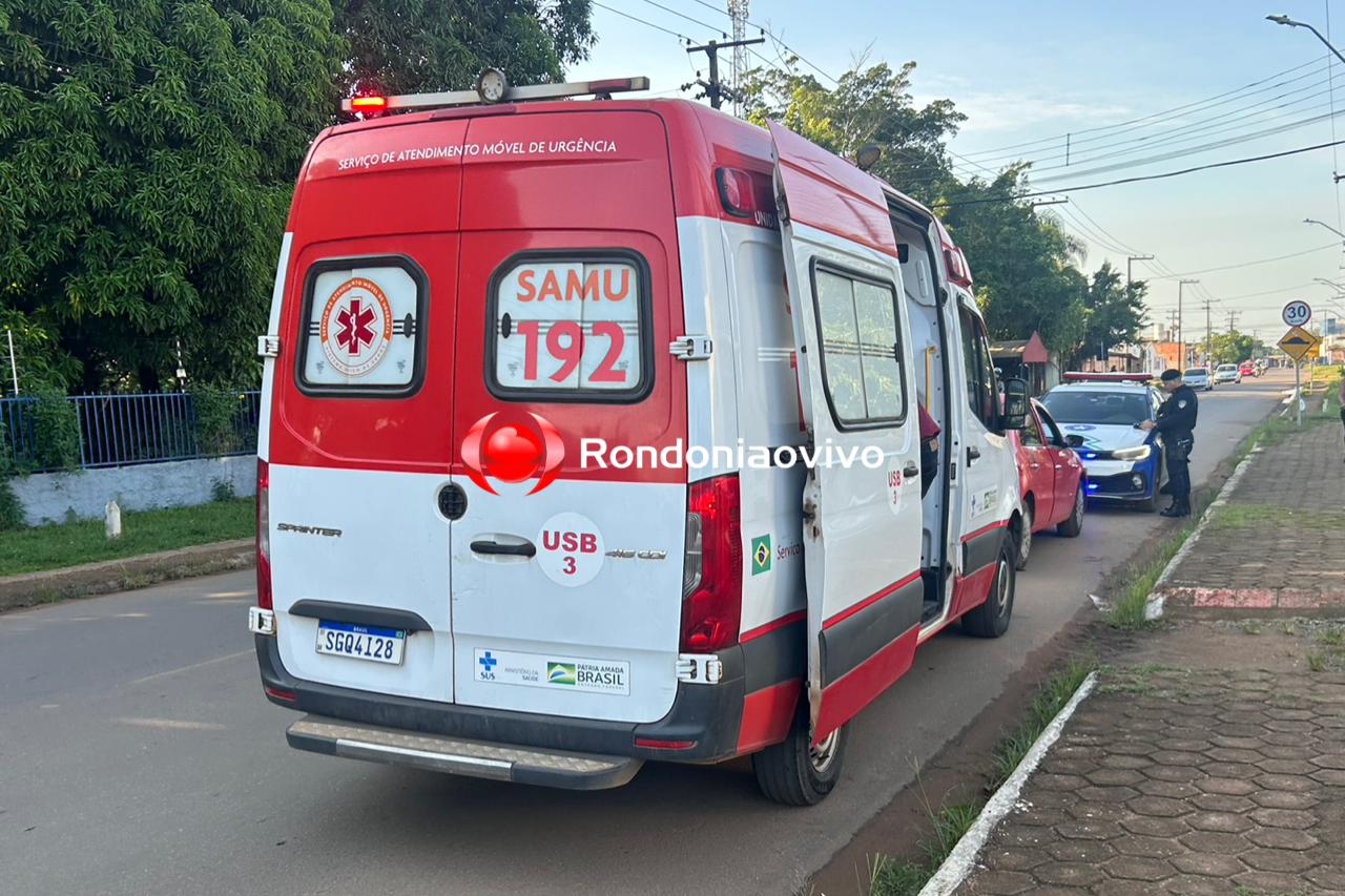 VÍDEO: Motociclista é agredido e roubado; PM e SAMU são acionados