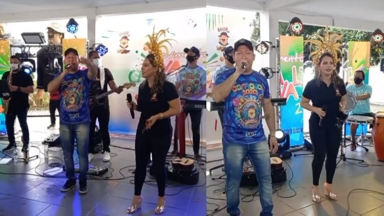 AO VIVO: Assista aqui a transmissão da live da Banda do Vai Quem Quer