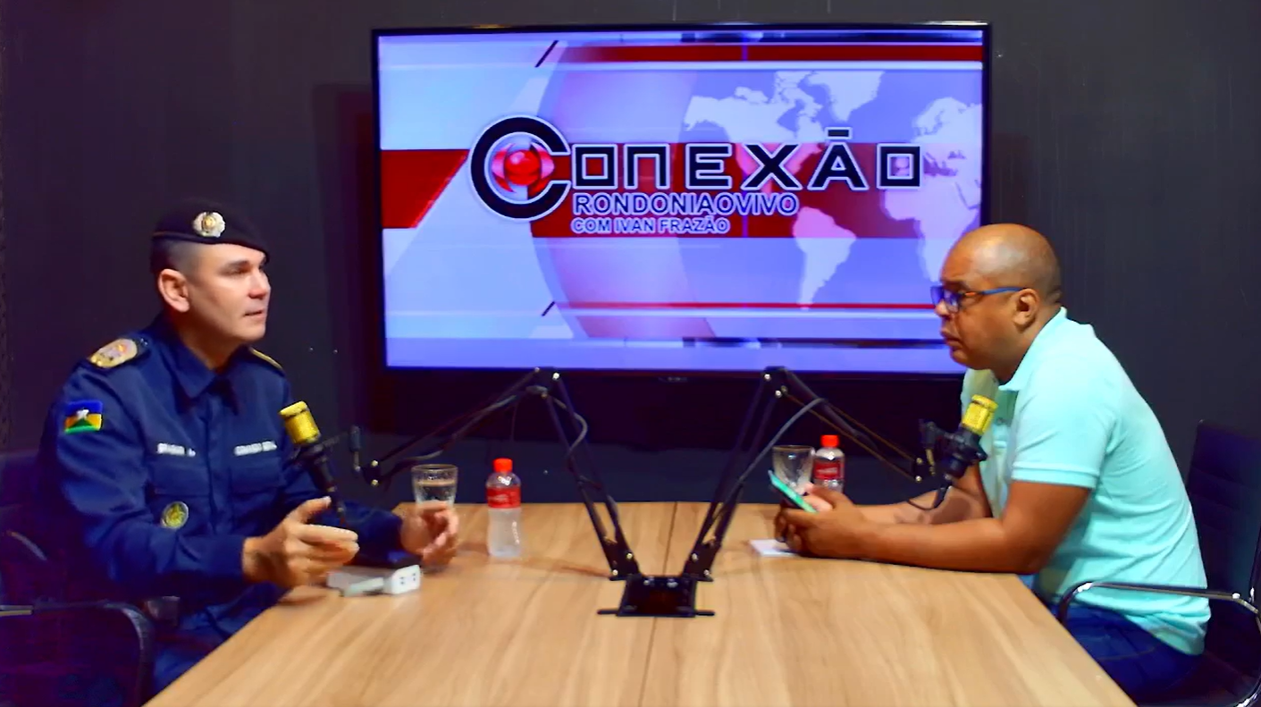 CONEXÃO RONDONIAOVIVO: Cel. Braguin, com. da PM-RO, diz que poderá se candidatar ao Governo em 2026