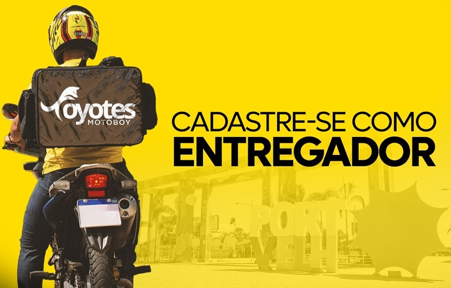 MOTOBOYS: Veja como se tornar um parceiro da Coyotes Motoboy