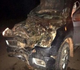 Deputado Laerte Gomes se envolve em acidente na BR–429