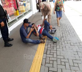 CENTRO: Acidente na 7 de Setembro deixa dois feridos