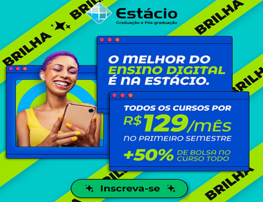 PROFISSÕES: Venha fazer a sua graduação na Estácio e ganhe bolsa com desconto de 50%