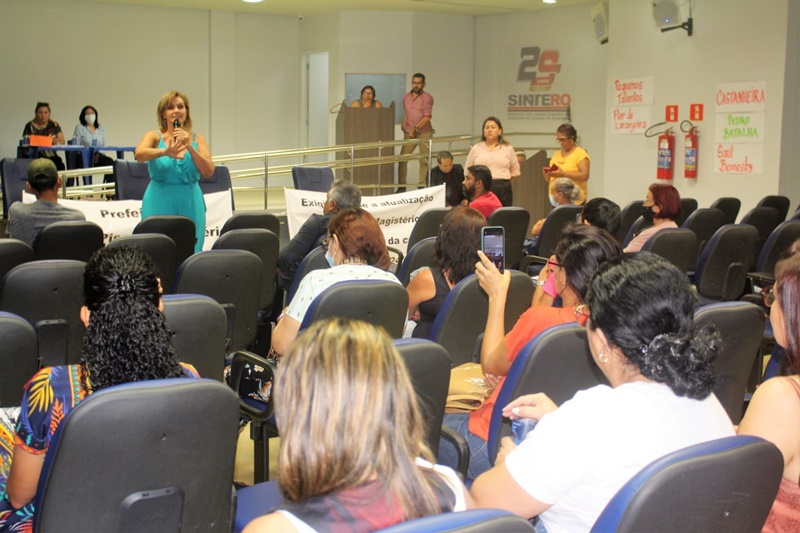 SINTERO: Negociação pela implantação do Piso do Magistério em Porto Velho não avança