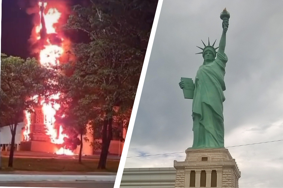 ENQUETE: Qual loja você acha que deve receber a nova Estátua da Liberdade da Havan?
