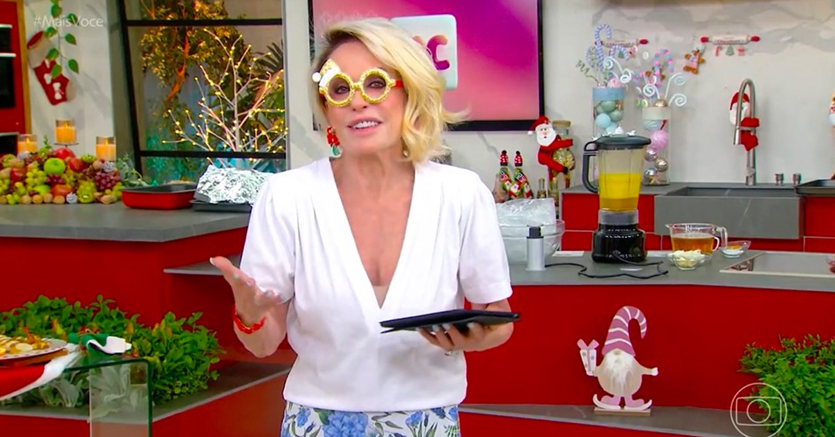 'FOI UM PIRIRI': Após ausência no ‘Mais Você, Ana Maria Braga tranquiliza fãs