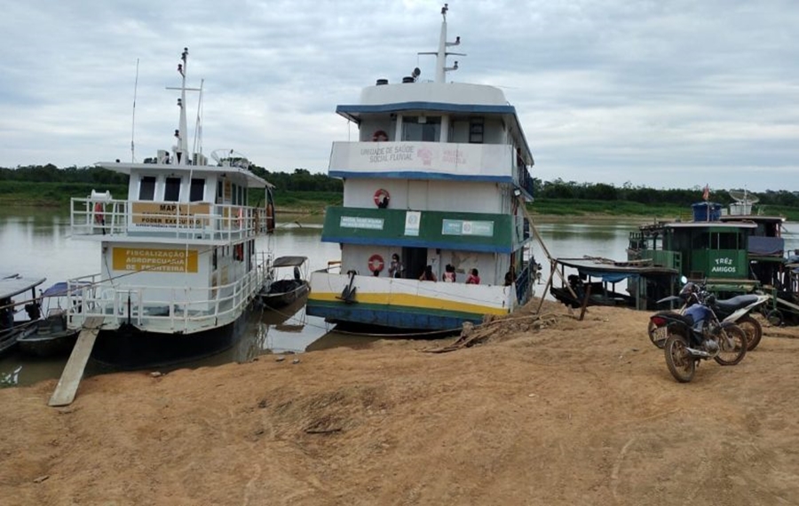BARCO HOSPITAL: Comunidades ribeirinhas de Guajará-Mirim vão receber assistência médica 