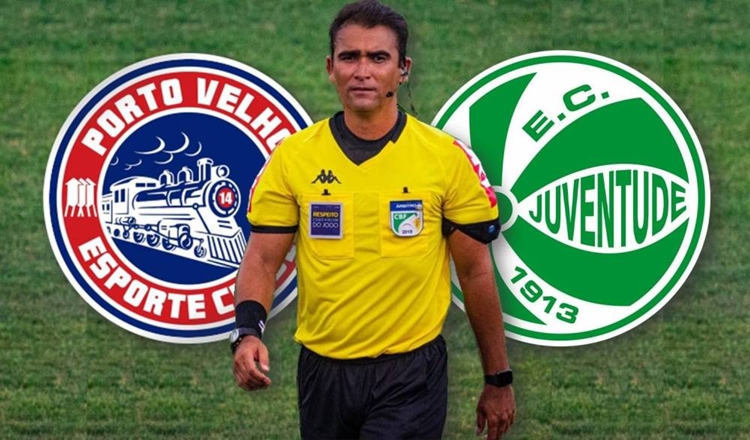 COPA DO BRASIL 2022: Definida arbitragem para o jogo entre Porto Velho X Juventude 