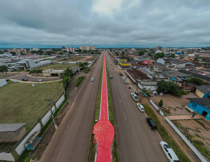 PORTO VELHO: Ciclovia da avenida Tiradentes proporciona mais segurança aos ciclistas